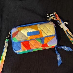 Vera Bradley Colorful Quilted Wristlet